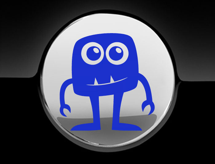 Adorable Monster Fuel Cap Car Sticker