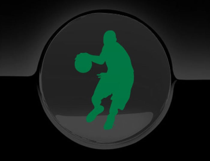 Basketball Player Fuel Cap Cover Car Sticker