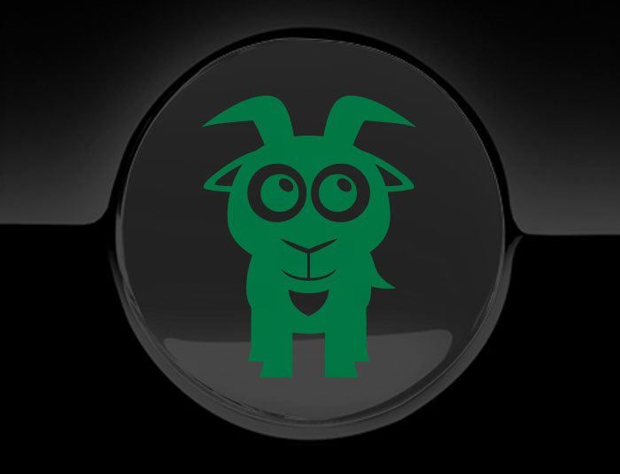 Adorable Goat Fuel Cap Car Sticker