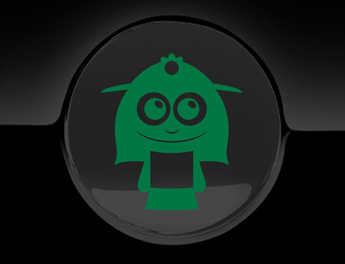 Adorable Lady Fuel Cap Car Sticker