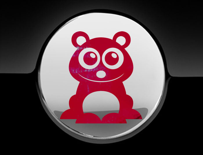 Adorable Panda Fuel Cap Car Sticker