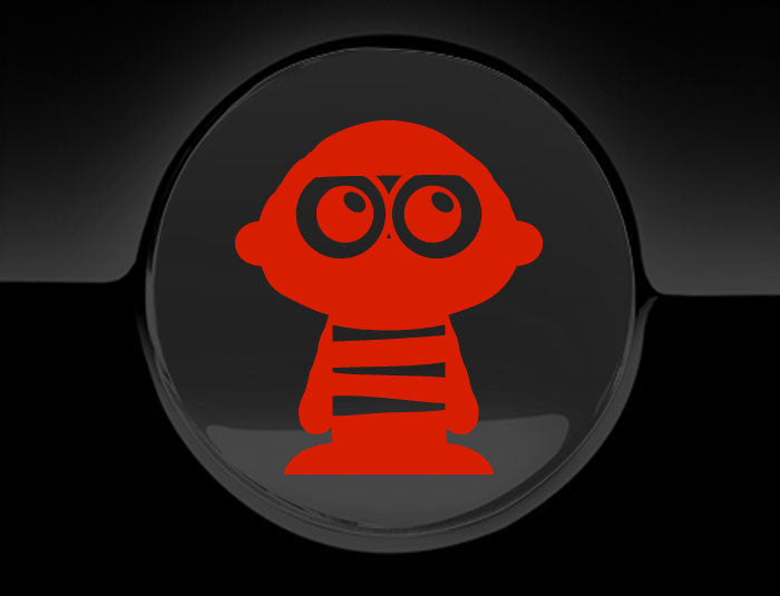 Adorable Mummy Fuel Cap Car Sticker