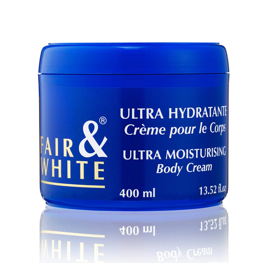 Fair & White Ultra Moisturising Body Cream 13.5oz For Soft Supple Skin