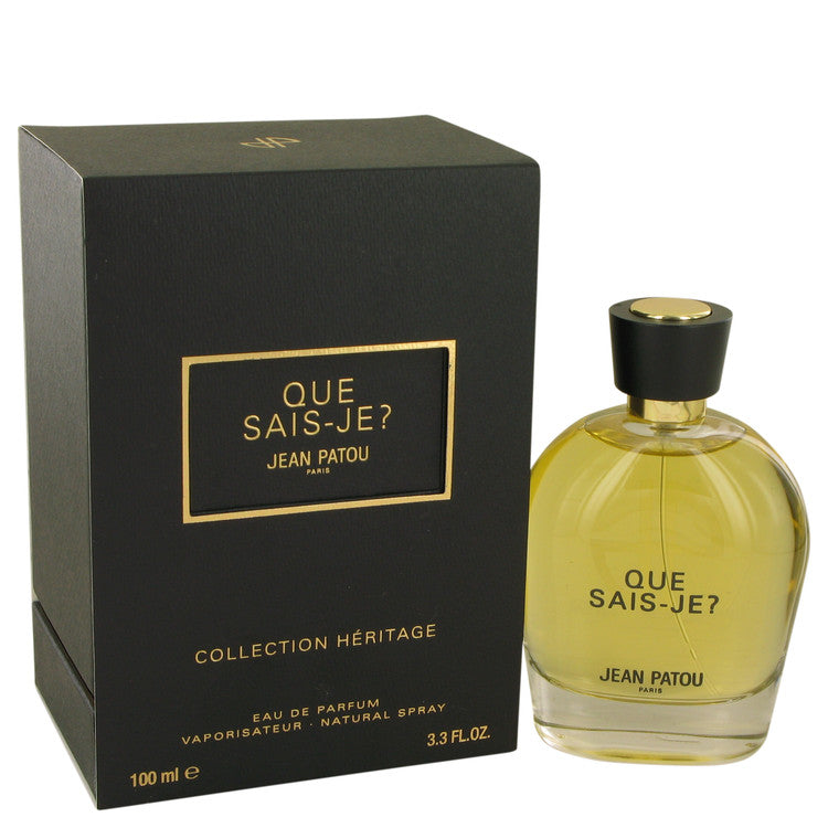 Jean Patou Collection Héritage Que Sais-Je? Eau de Parfum 100ml Spray Women's Fragrance