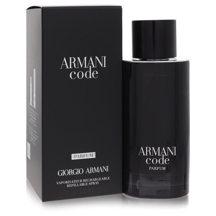 Giorgio Armani Armani Code Parfum 125ml Refillable Spray Men's Fragrance