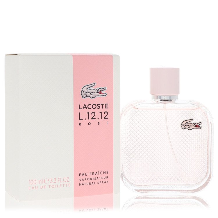 Lacoste L.12.12 Rose Eau Fraiche Eau de Toilette 100ml Spray Women's Fragrance