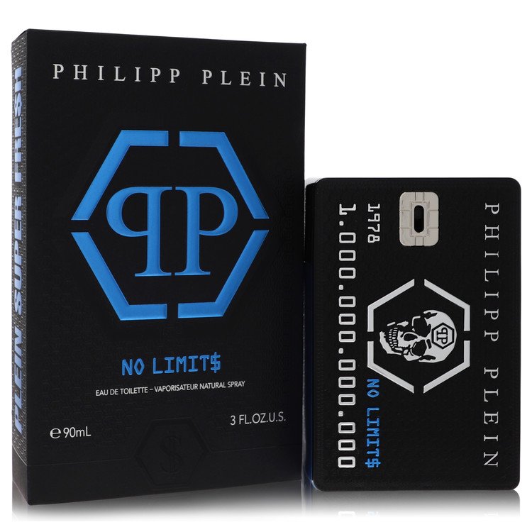 Philipp Plein No Limit$ Super Fre$h Eau de Toilette 90ml Spray Men's Fragrance