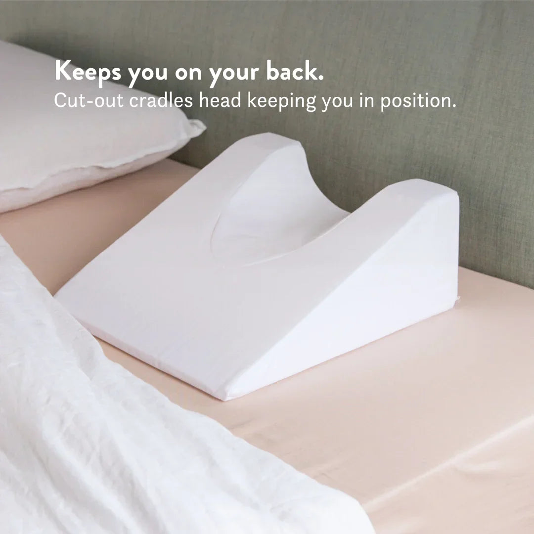 Facial Recovery Pillow – Back Sleep Position Support Pillow