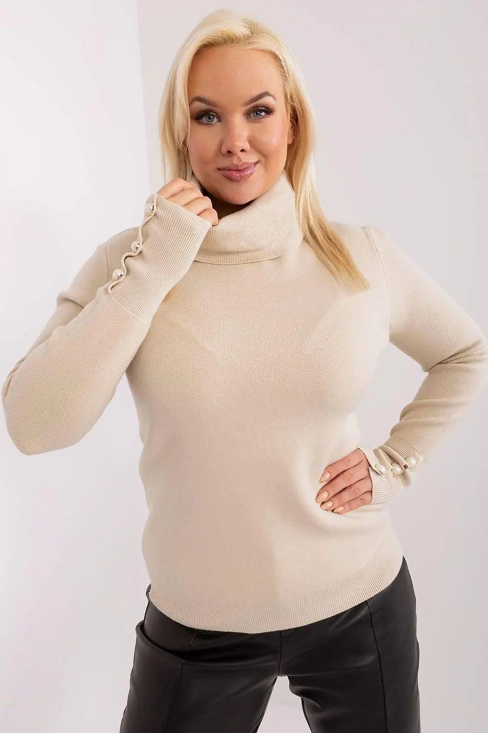 Factory Price lightweight and pleasant viscose turtleneck sweater