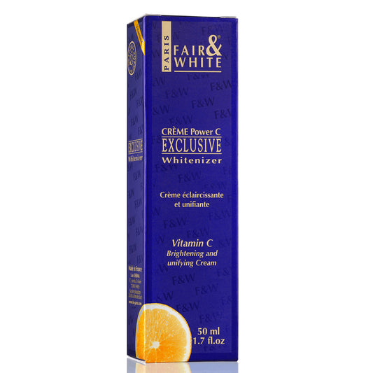 Fair & White Exclusive Brightening Cream 2oz For Daily Moisture