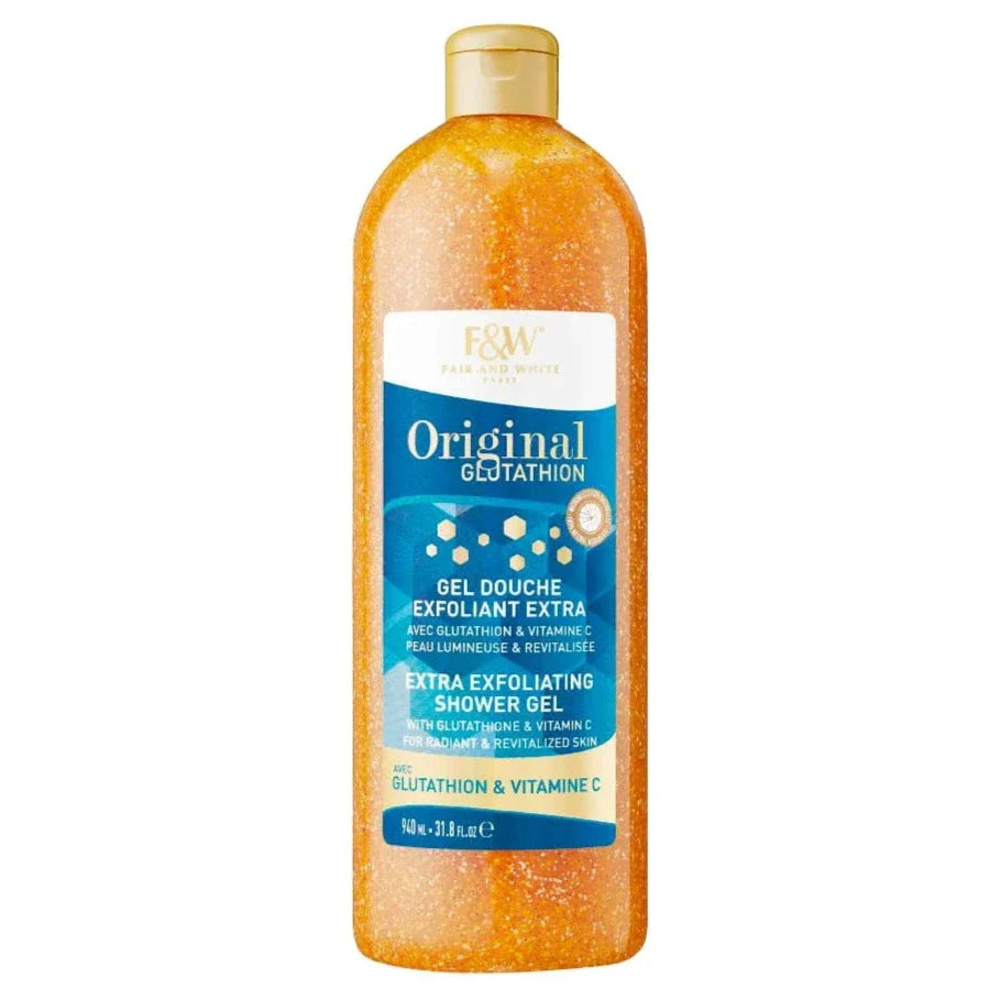 Fair & White Original Glutathion Exfoliating Shower Gel 32oz