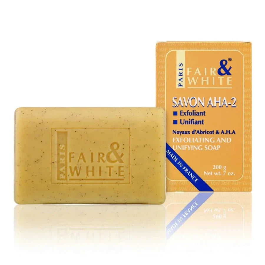 Fair & White AHA-2 Exfoliating Soap 7oz For Smooth Skin