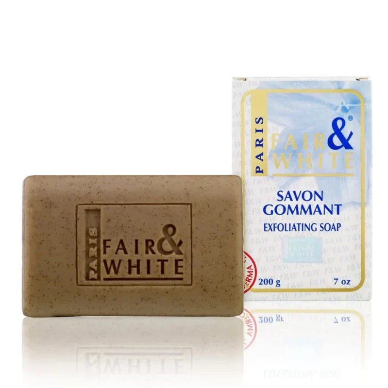Fair & White Exfoliating Soap 7oz For Smooth Radiant Skin