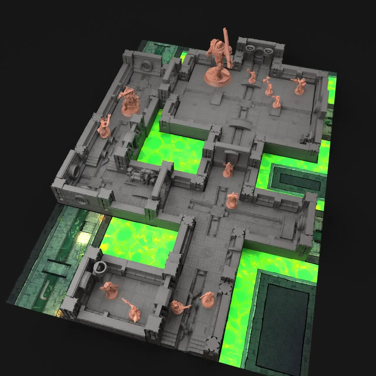 Grimgate Sewers – 3D Printed Terrain