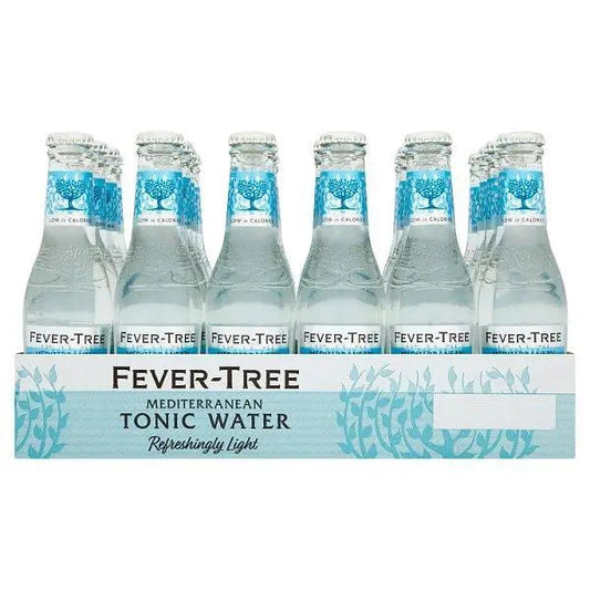 Fever-Tree Refreshingly Light Mediterranean Tonic Water 24 x 200ml