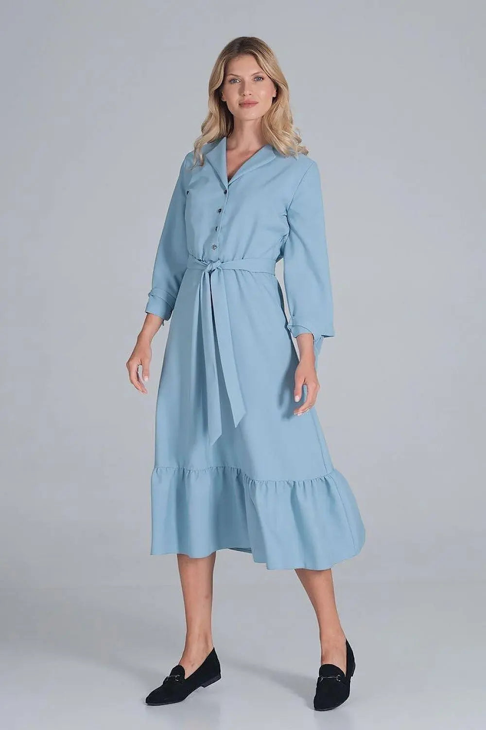 Figl elastic band maxi dress