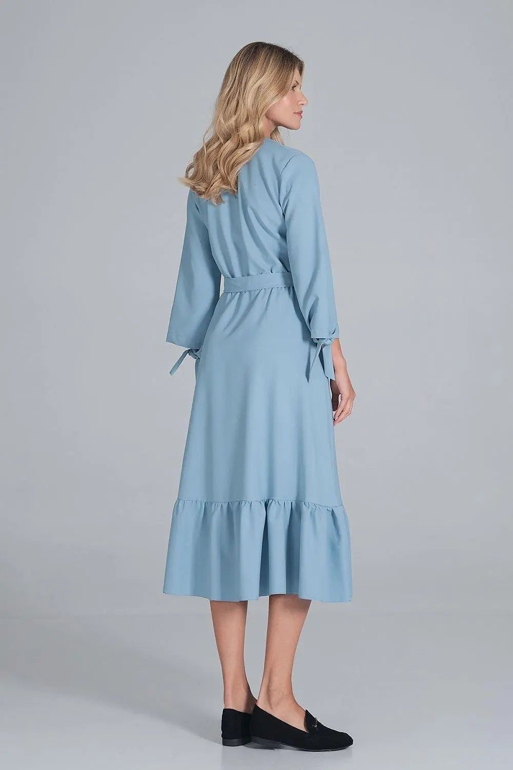 Figl elastic band maxi dress