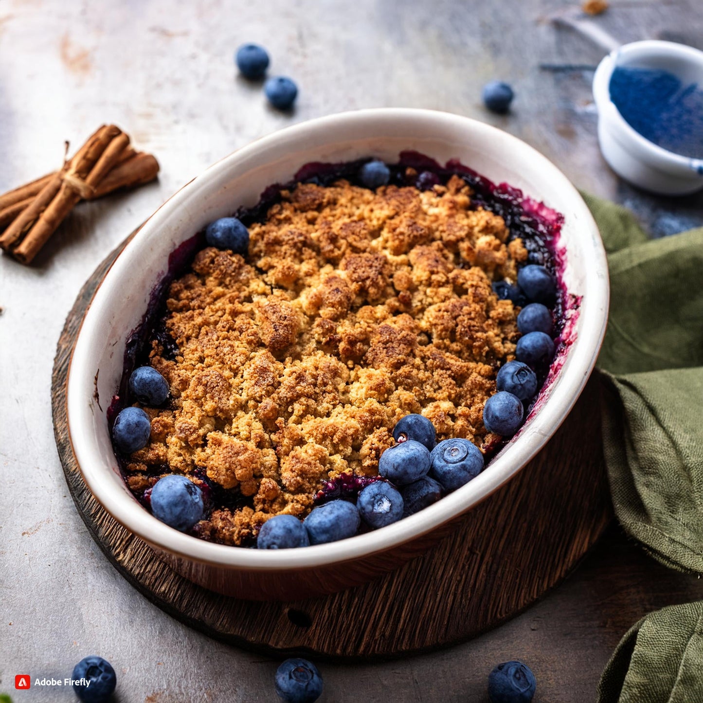 🫐 Blueberry Cinnamon Crumble Food Flavouring - Professional High Strength - 1 Litre