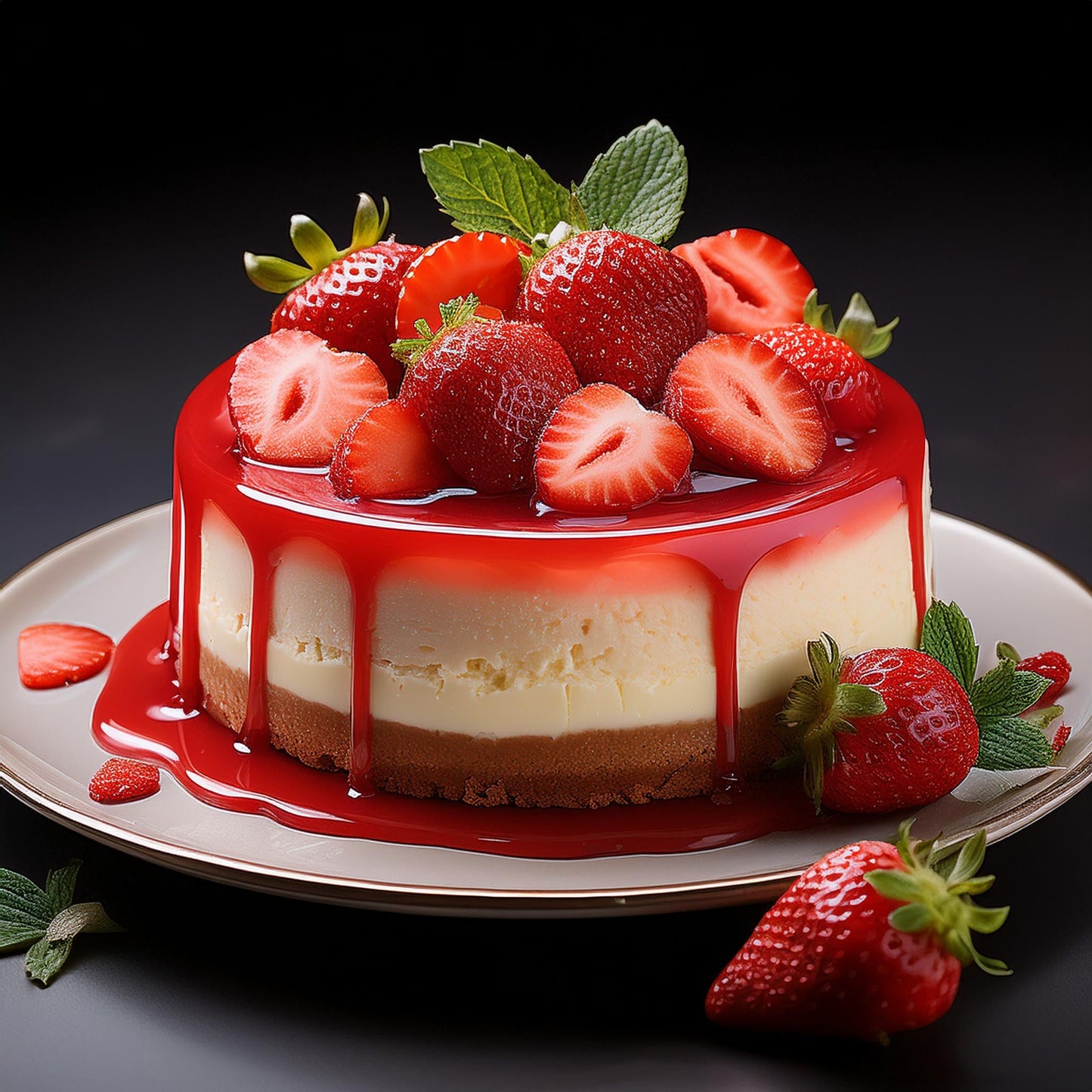 🍓 Strawberry Cheesecake Food Flavouring - Professional High Strength - 100ml