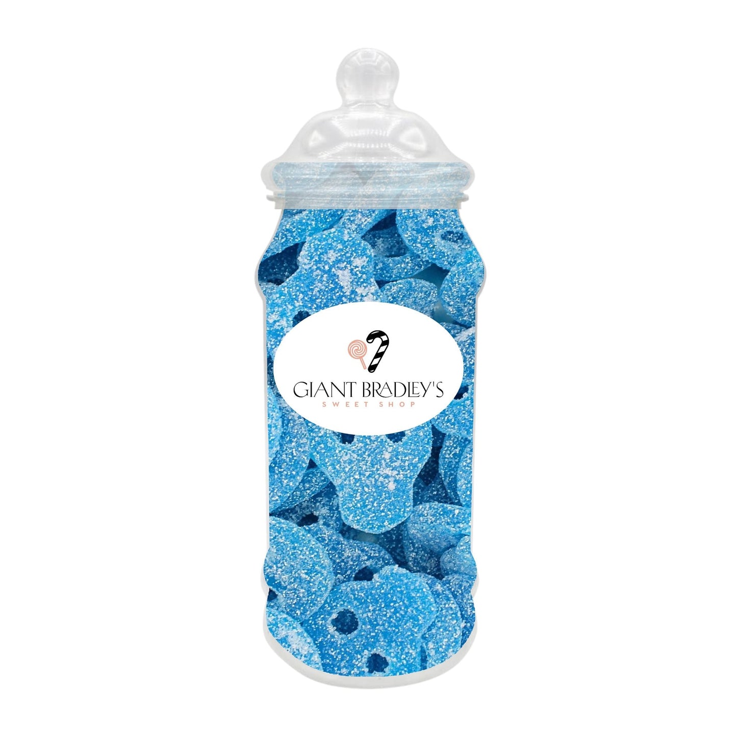 Fizzy Blue Skulls