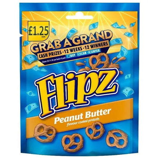 Flipz Peanut Butter 12x80g (Case of 12)