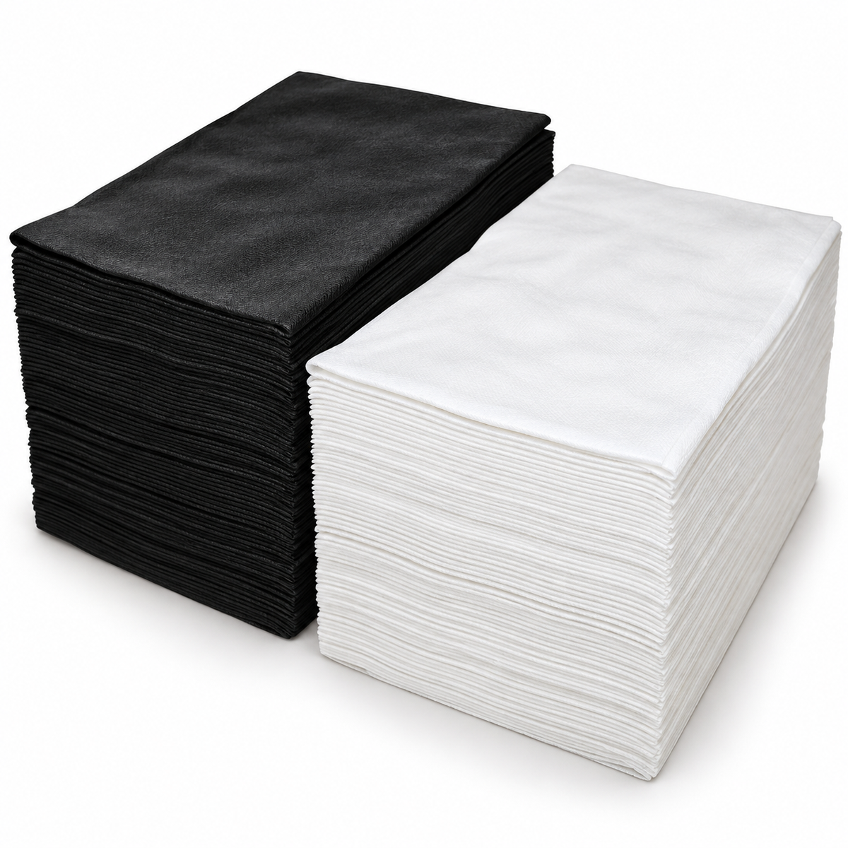Disposable Salon Towels 50 Pack – Black or White 40 x 80cm