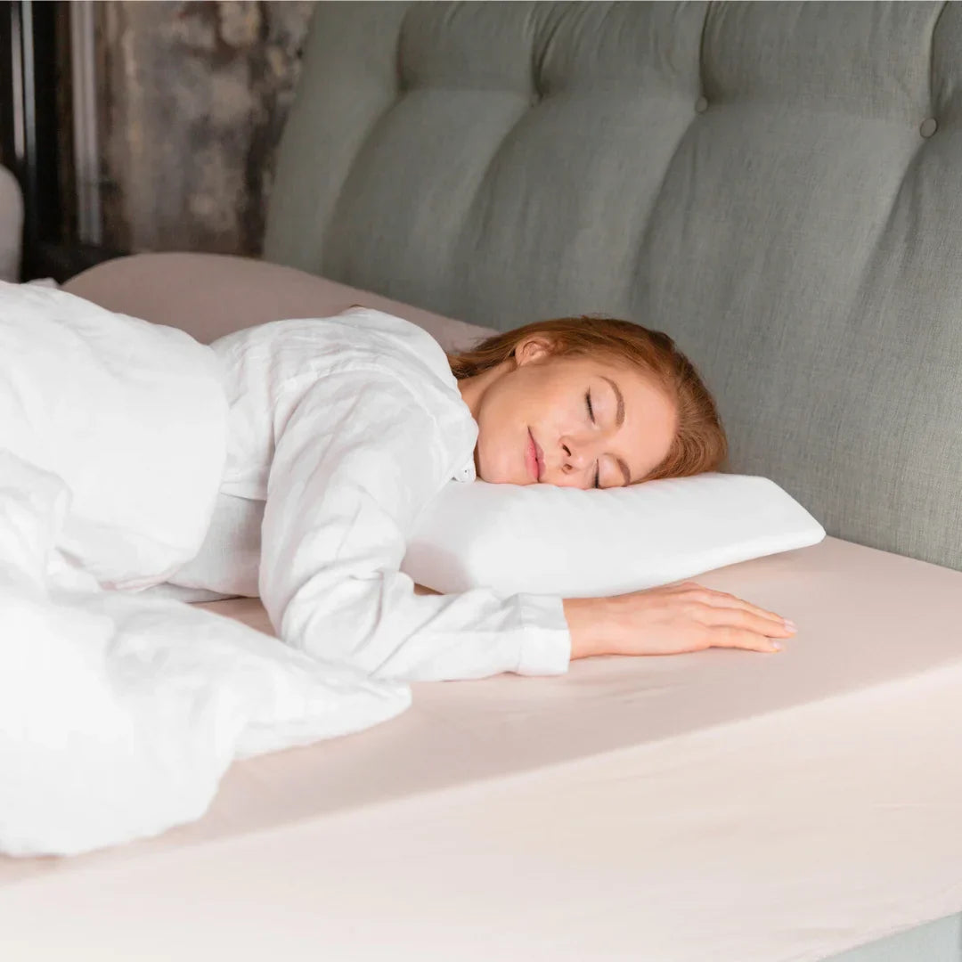 Front Sleeper Thin Face Pillow – Low Profile Pillow for Stomach Sleepers