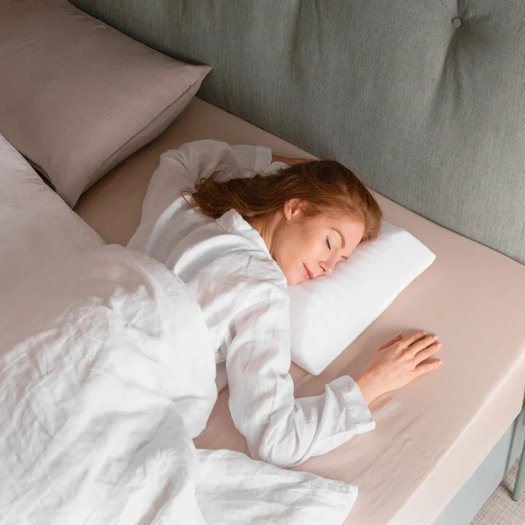 Front Sleeper Thin Face Pillow – Low Profile Pillow for Stomach Sleepers