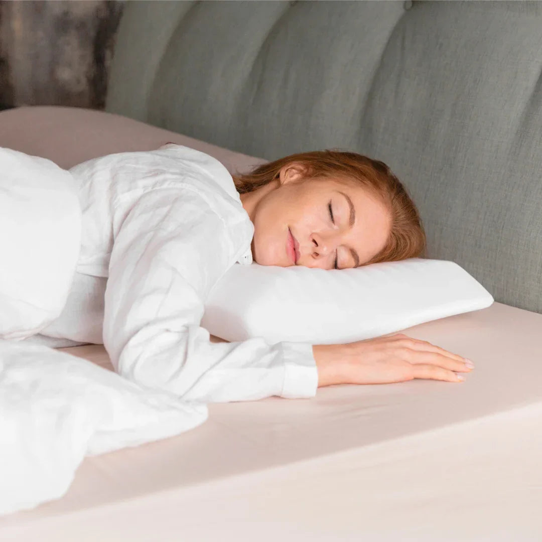 Front Sleeper Thin Face Pillow – Low Profile Pillow for Stomach Sleepers