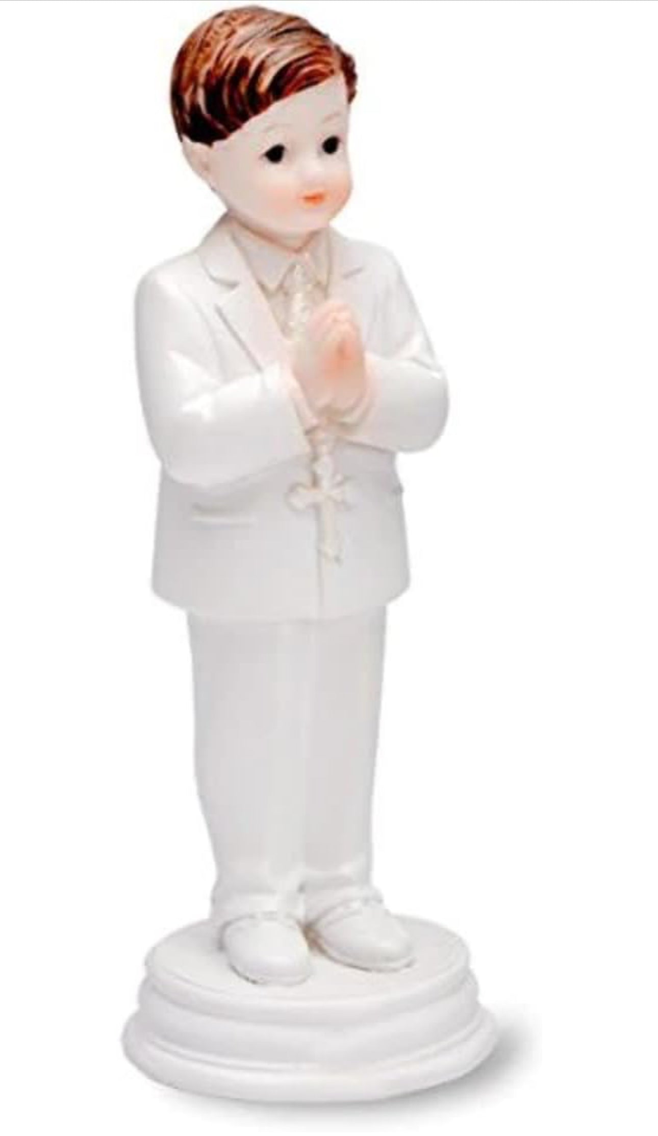 Resin Praying Boy Standing - (H)102mm