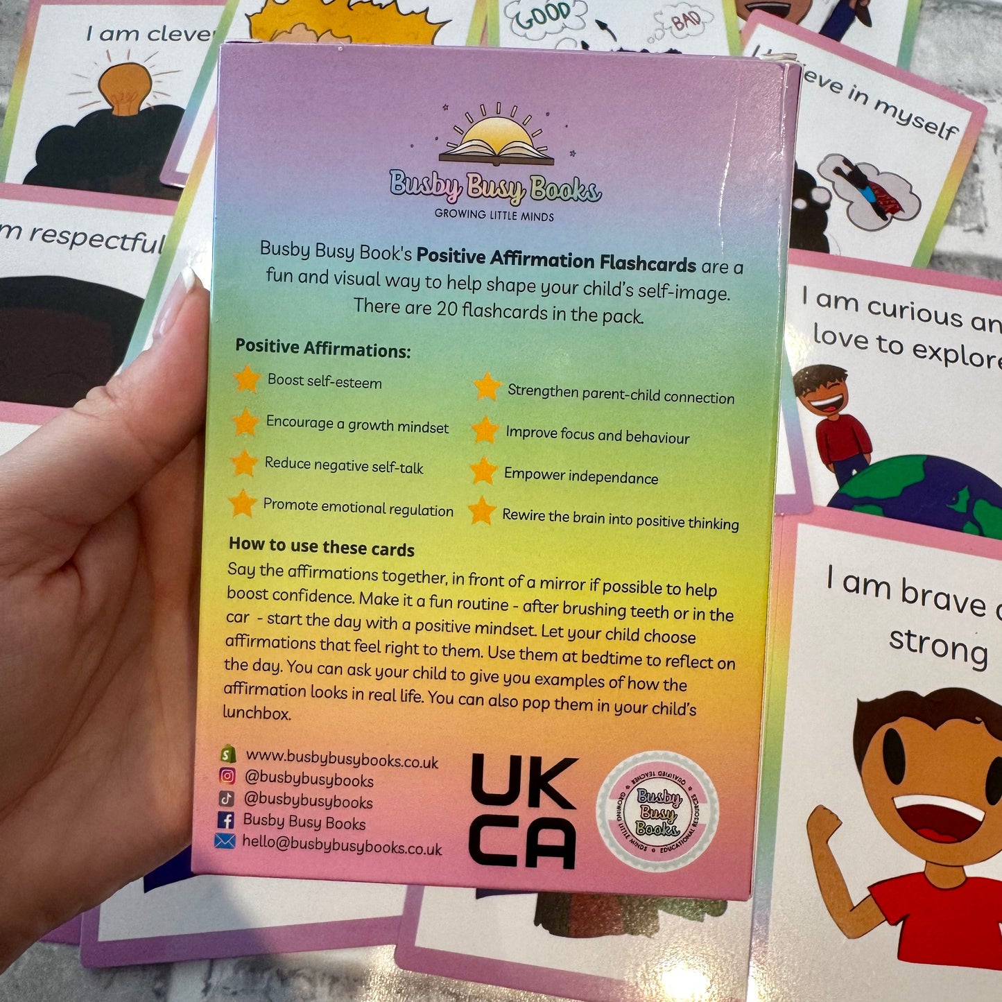 Positive Affirmations Flashcards