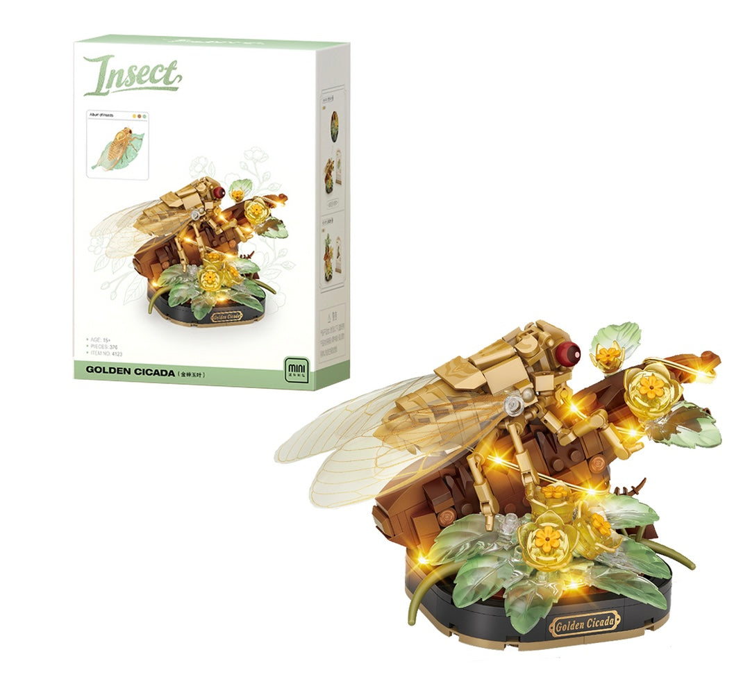 LOZ Golden Cicada 4123