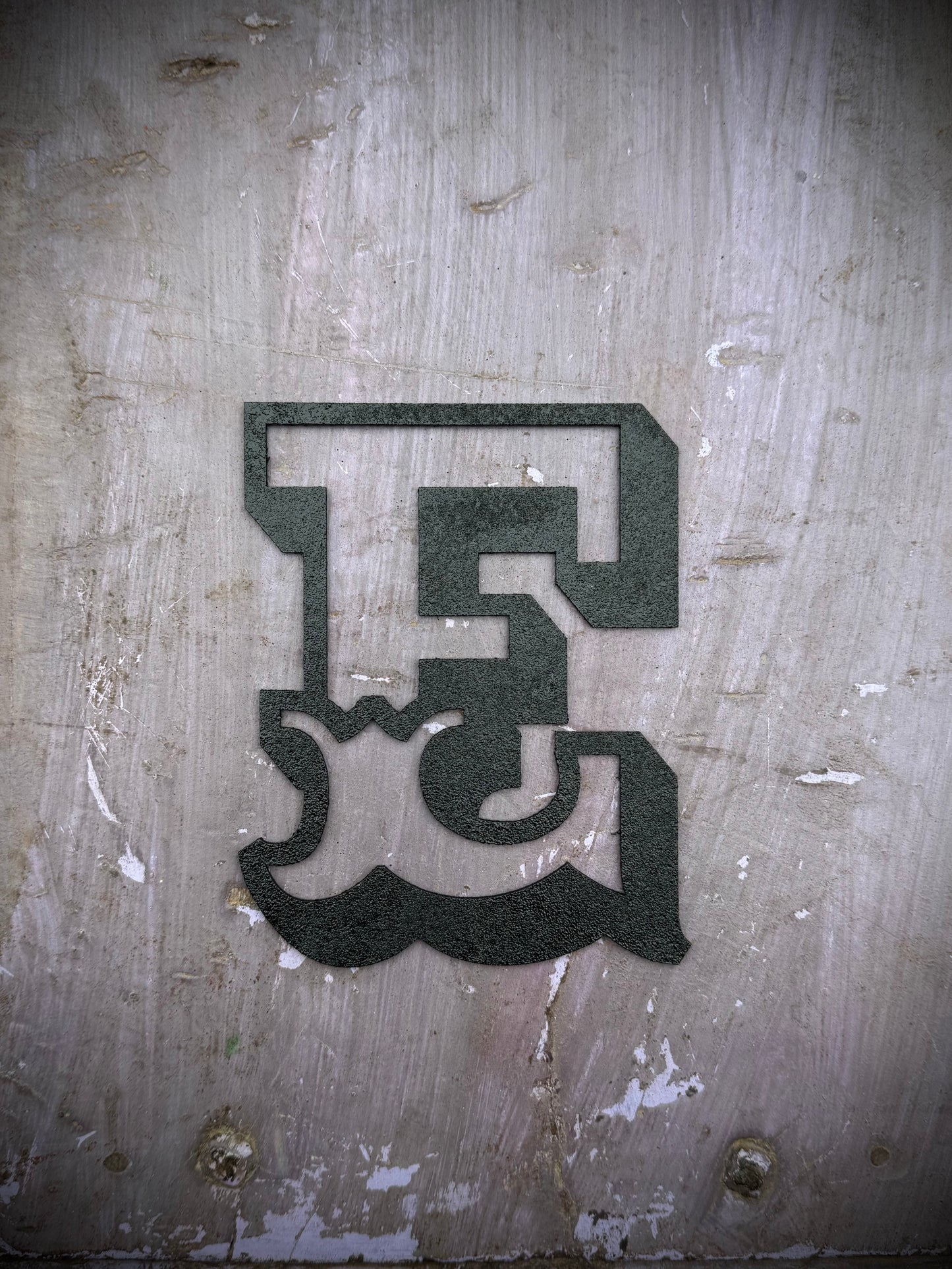 Rustic Black Metal Carnival Letters A–Z | 5” or 12” Alphabet
