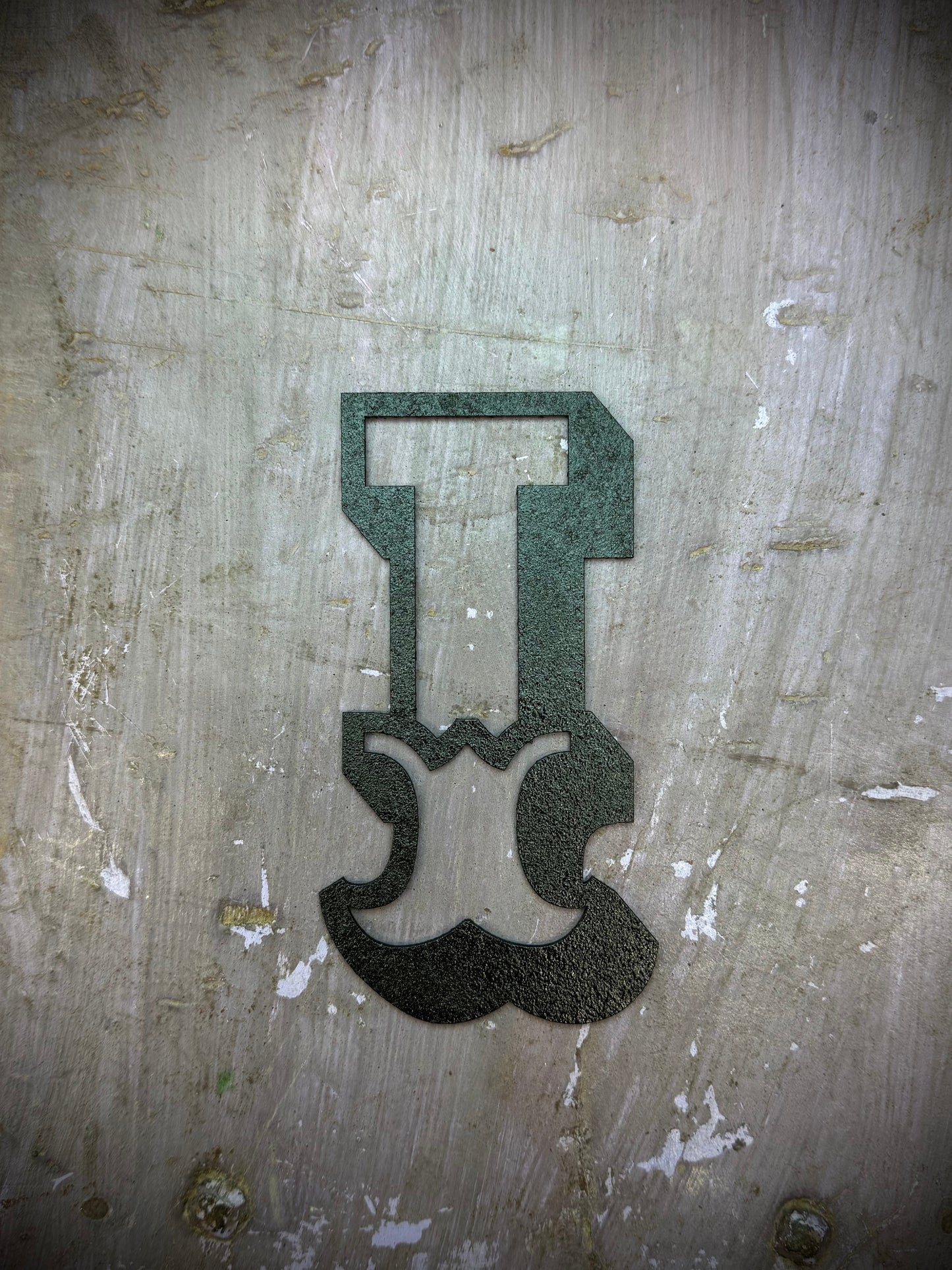 Rustic Black Metal Carnival Letters A–Z | 5” or 12” Alphabet