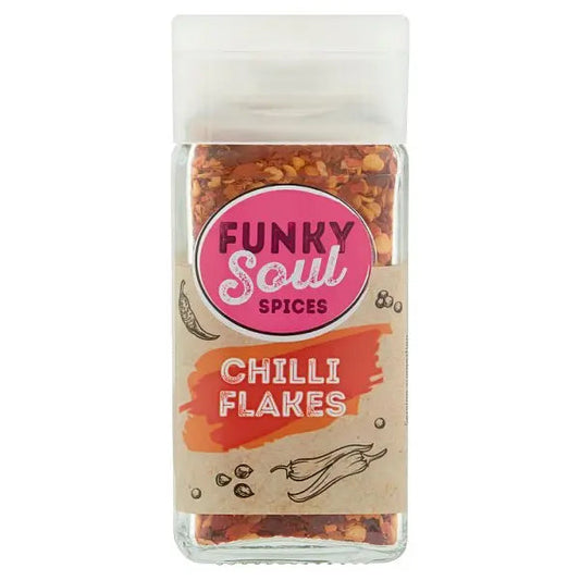 Funky Soul Spices Chilli Flakes 26g (Case of 6)