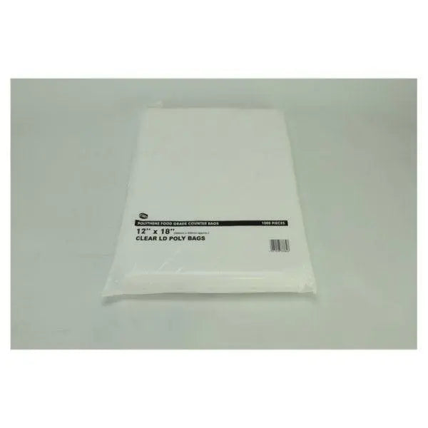 FyNite 1000 Clear Polythene Food Grade Counter Bags