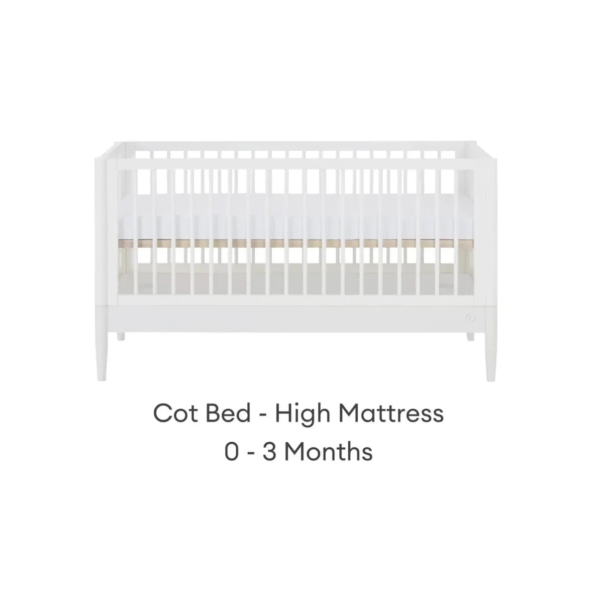 Gaia Baby Eos 2 Piece Room Set - All White