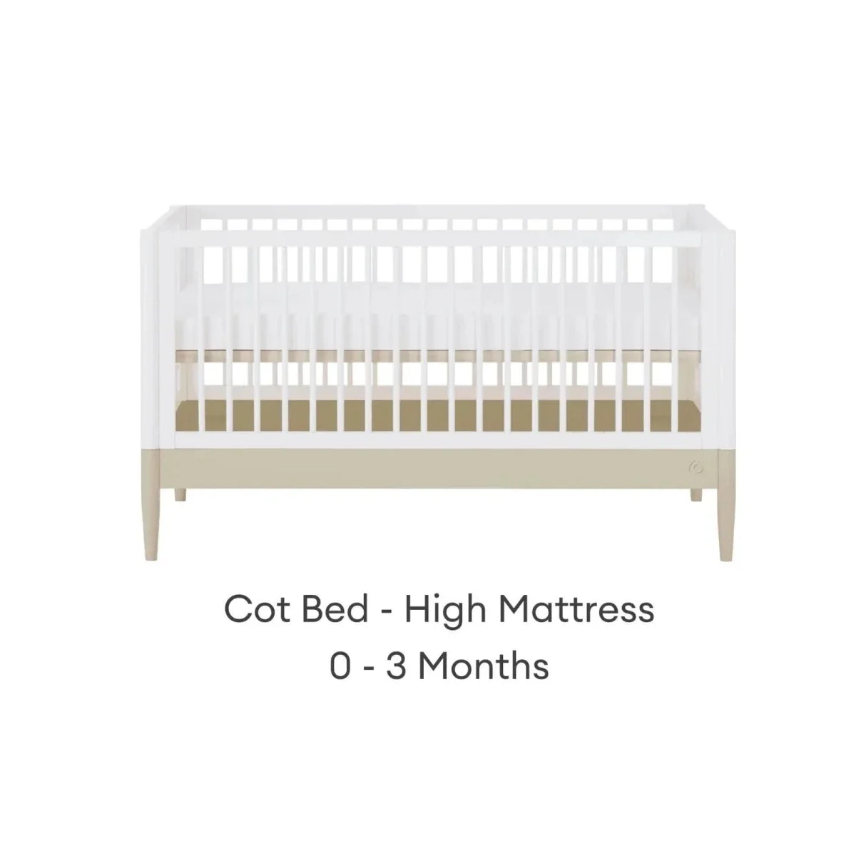 Gaia Baby Eos 2 Piece Room Set - Desert Sage/White