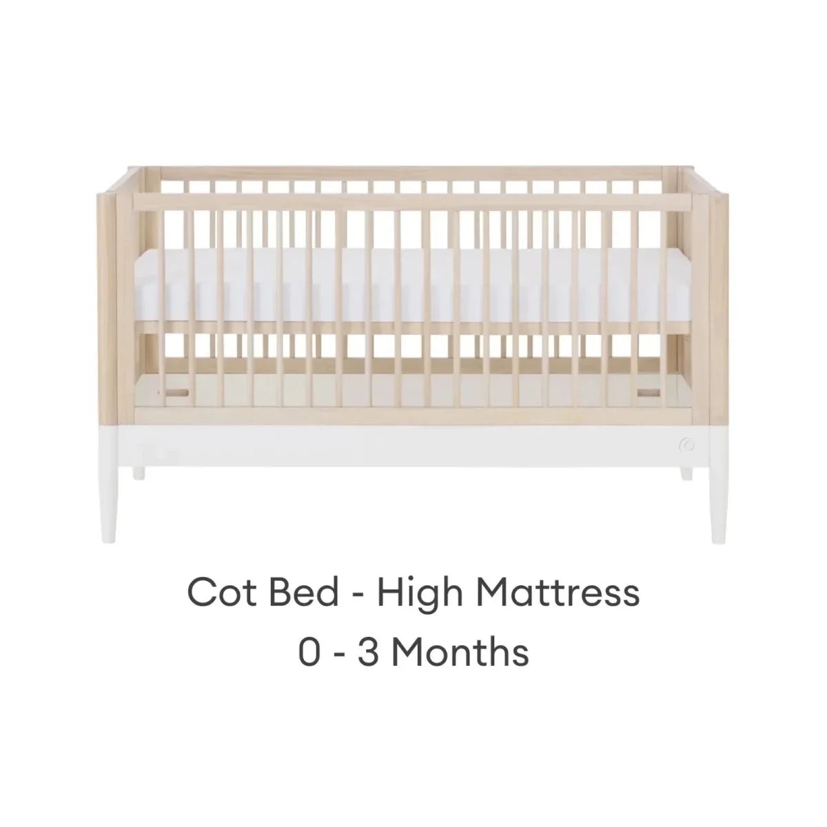 Gaia Baby Eos 2 Piece Room Set - Natural Ash/White