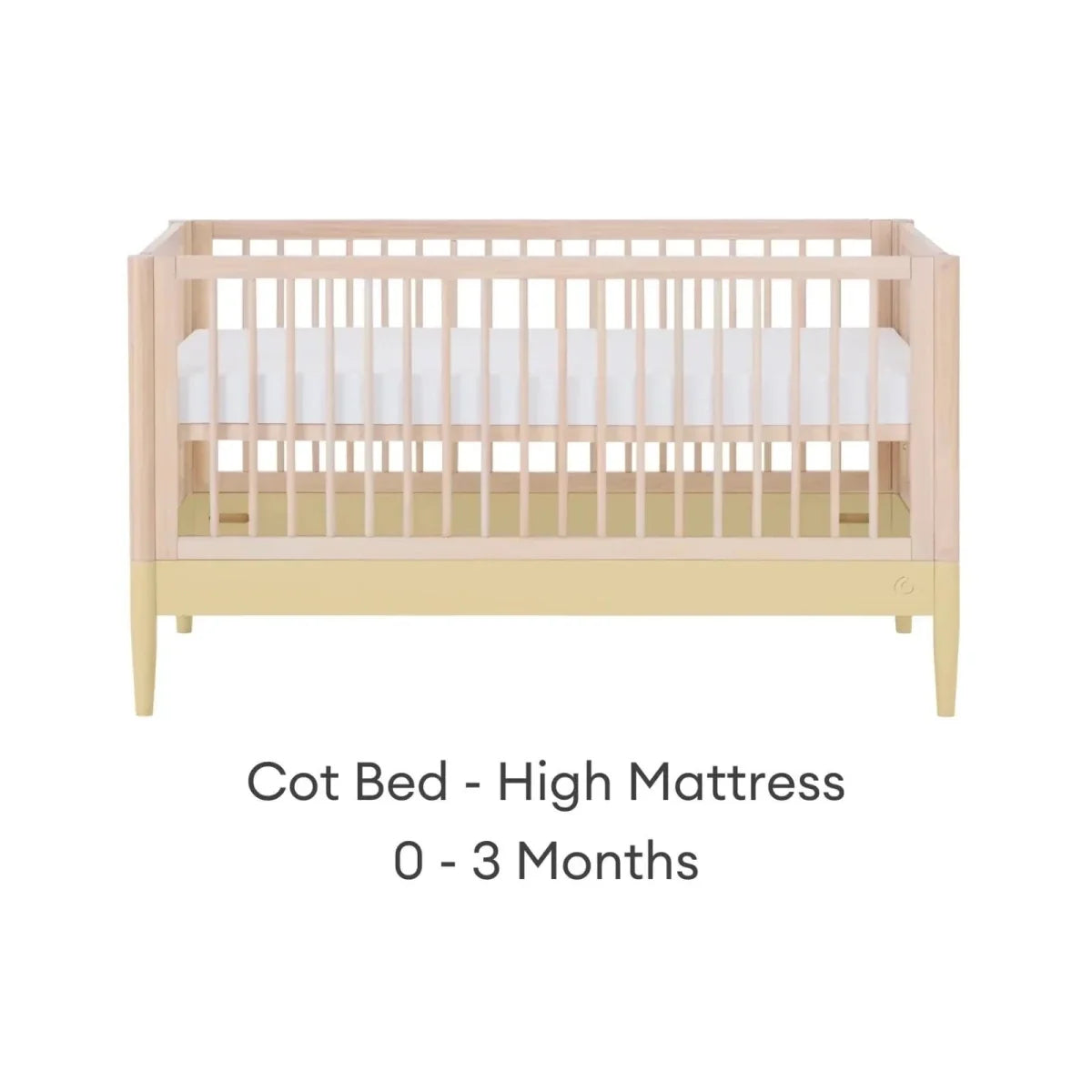 Gaia Baby Eos 2 Piece Room Set - Primrose Yellow/Natural Ash