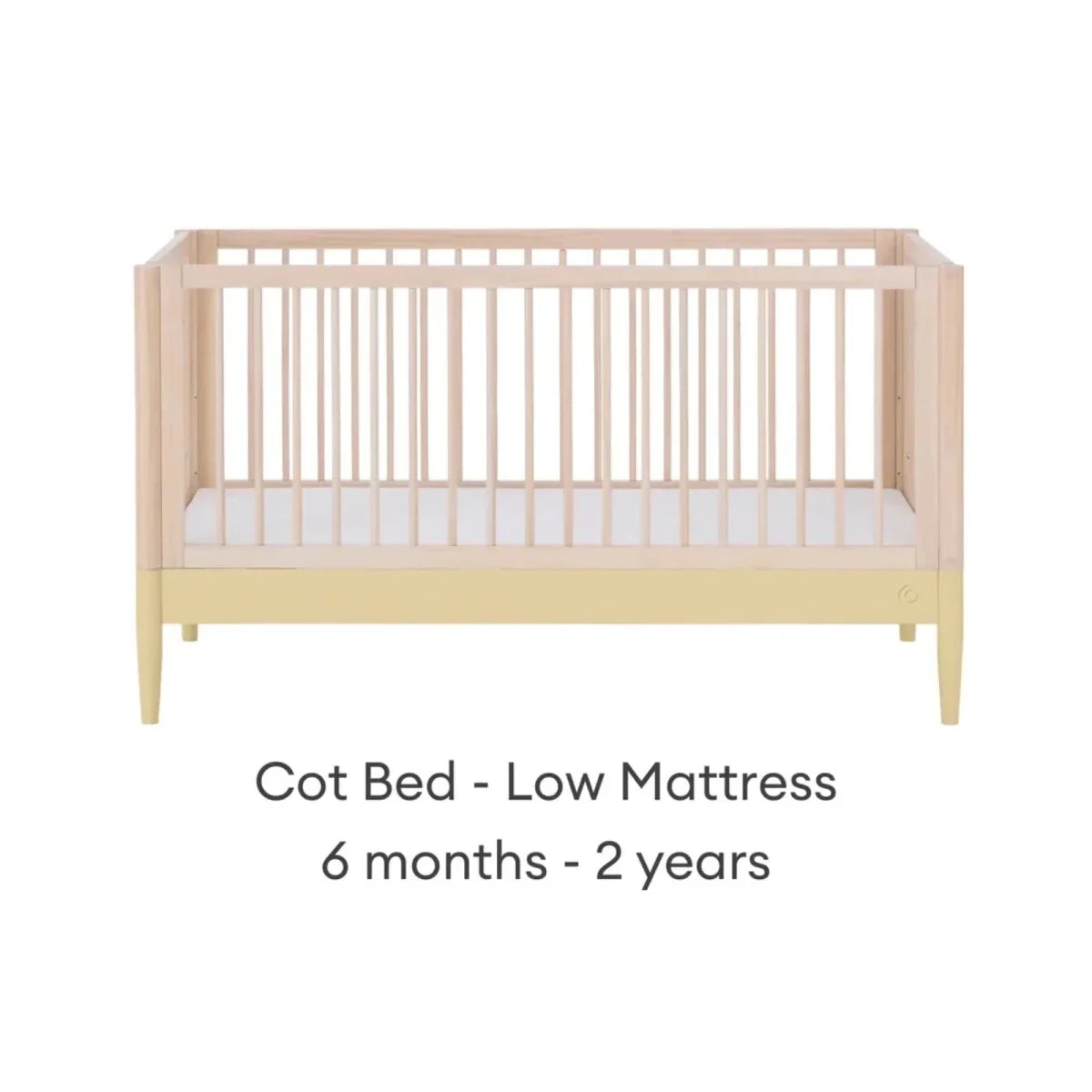 Gaia Baby Eos 2 Piece Room Set - Primrose Yellow/Natural Ash