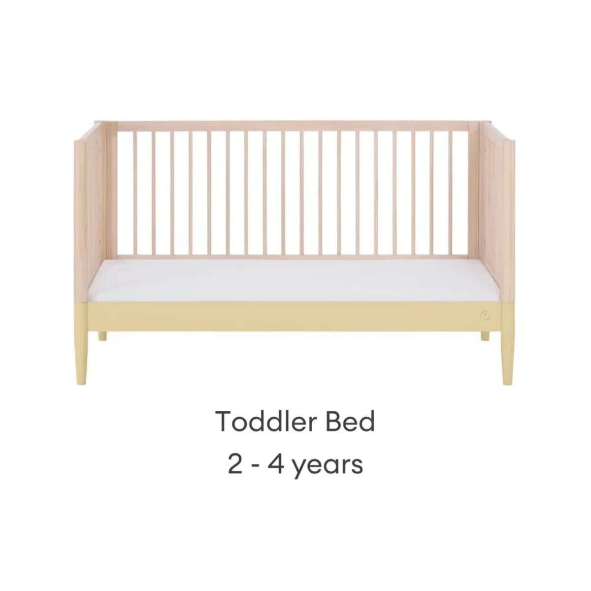 Gaia Baby Eos 2 Piece Room Set - Primrose Yellow/Natural Ash