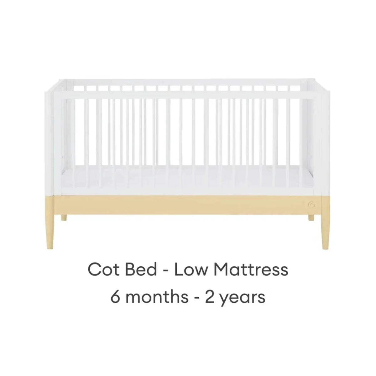 Gaia Baby Eos 2 Piece Room Set - Primrose Yellow/White