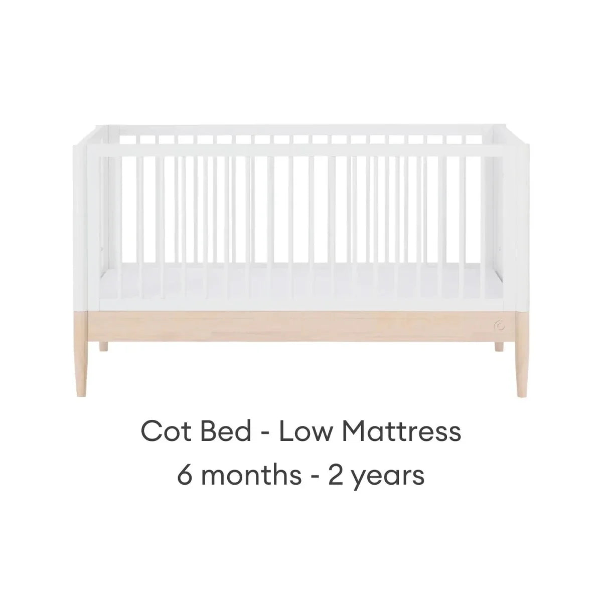 Gaia Baby Eos 2 Piece Room Set - White/Natural
