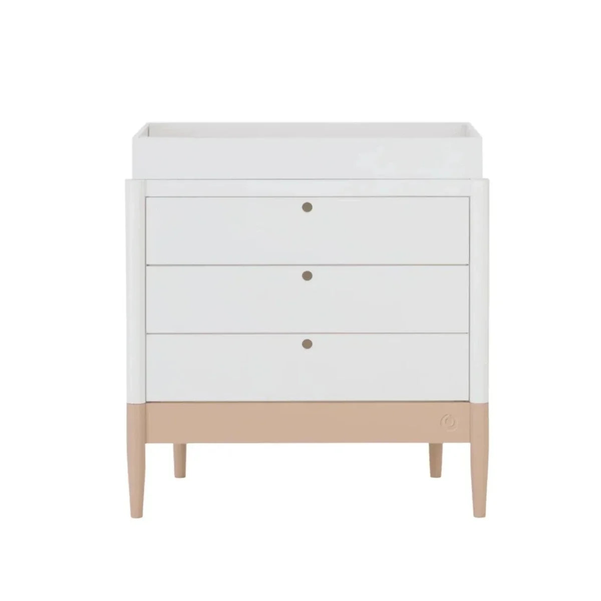 Gaia Baby Eos 2 Piece Room Set - Powder Blush/White
