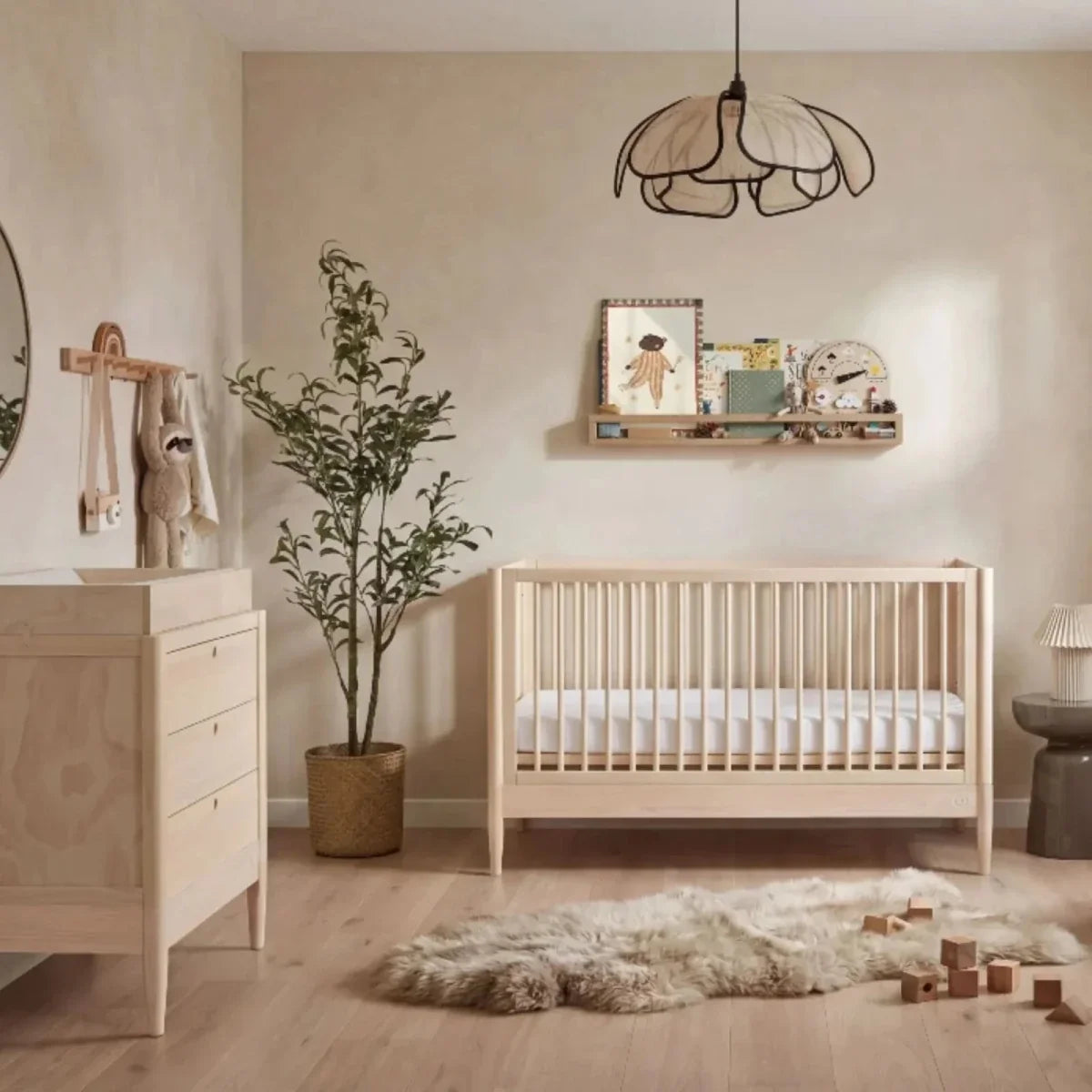 Gaia Baby Eos Dresser - All Natural Ash