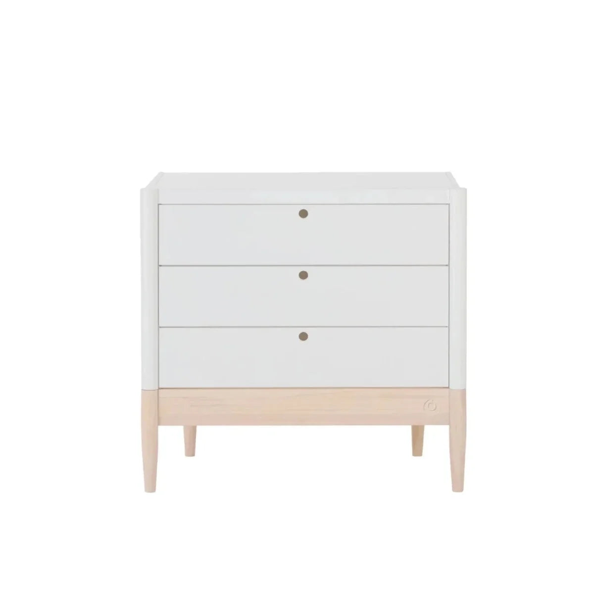 Gaia Baby Eos Dresser - Natural Ash/White