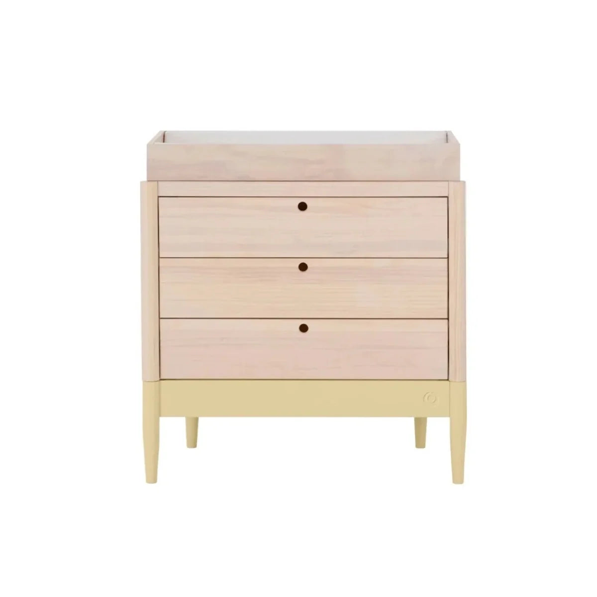 Gaia Baby Eos Dresser - Primrose Yellow/Natural Ash