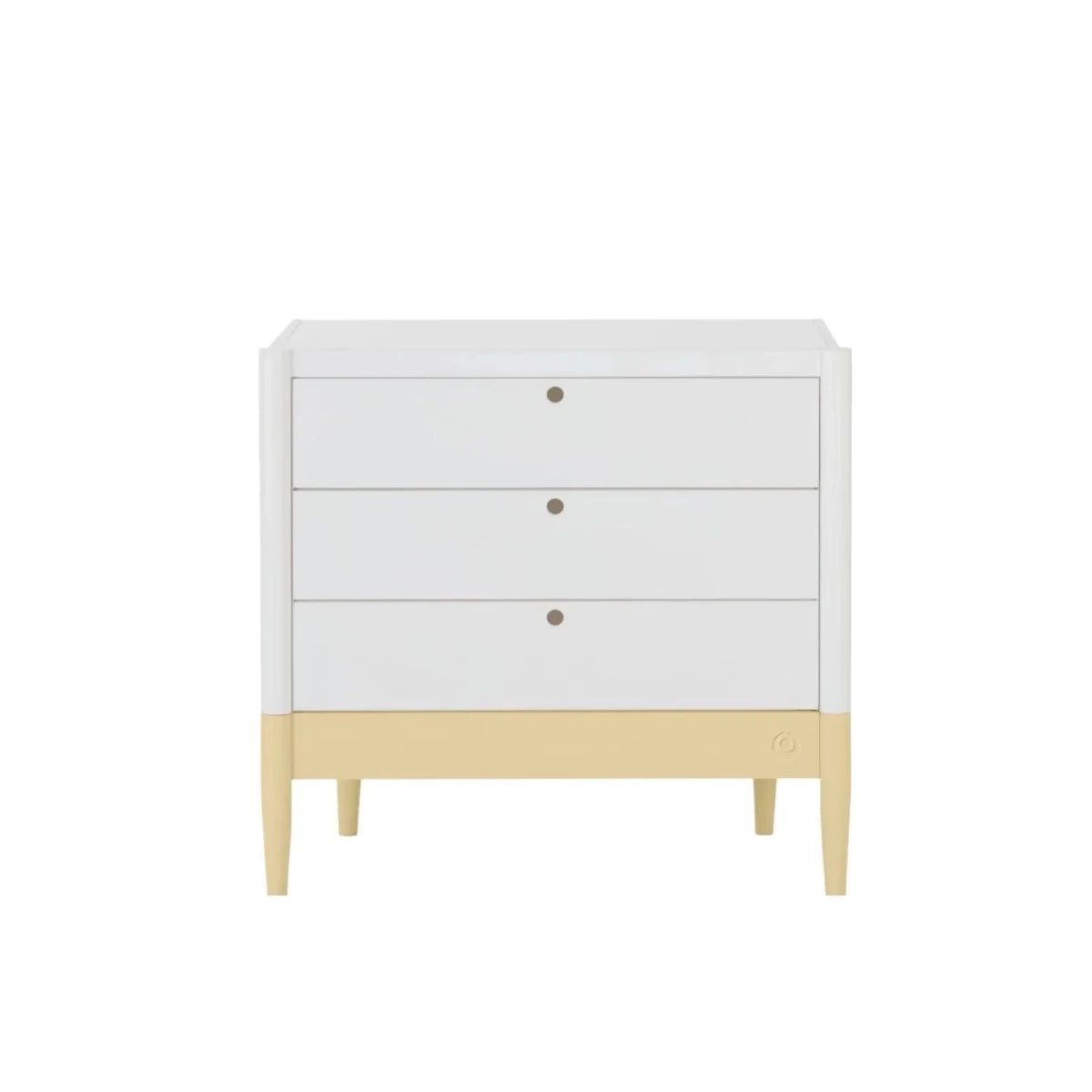 Gaia Baby Eos Dresser - Primrose Yellow/White