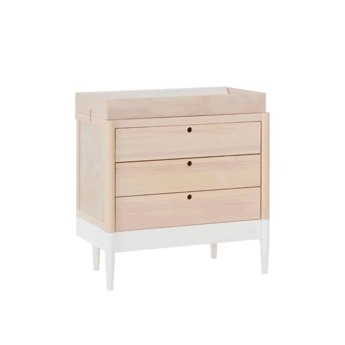 Gaia Baby Eos Dresser - White/Natural